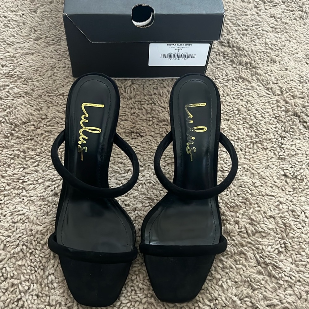 Lulus Strap Heels Size 7